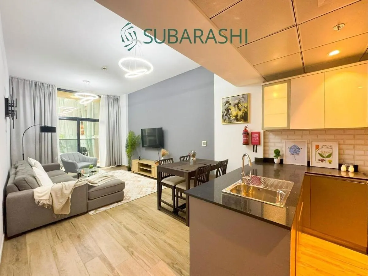Stylish 1Br Apartment In Jvc Dubai Förenade Arabemiraten