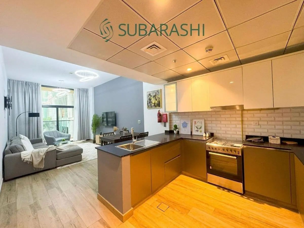 Stylish 1Br Apartment In Jvc Dubai Förenade Arabemiraten